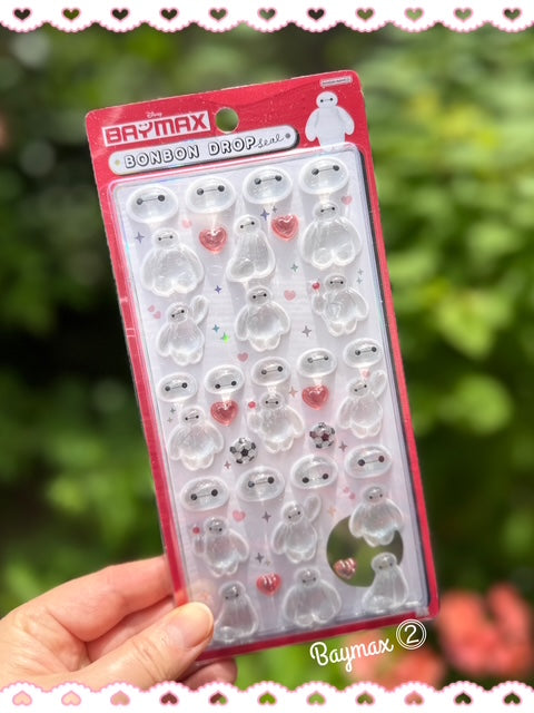 Bonbon Drop Sticker Baymax A 3D Epoxy Resin Sticker