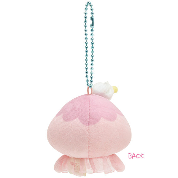 San-X Jinbesan Ice-kurage (Jellyfish) Plush Keychain from 'JInbesan and Ice-kurage' Theme San-X Japan
