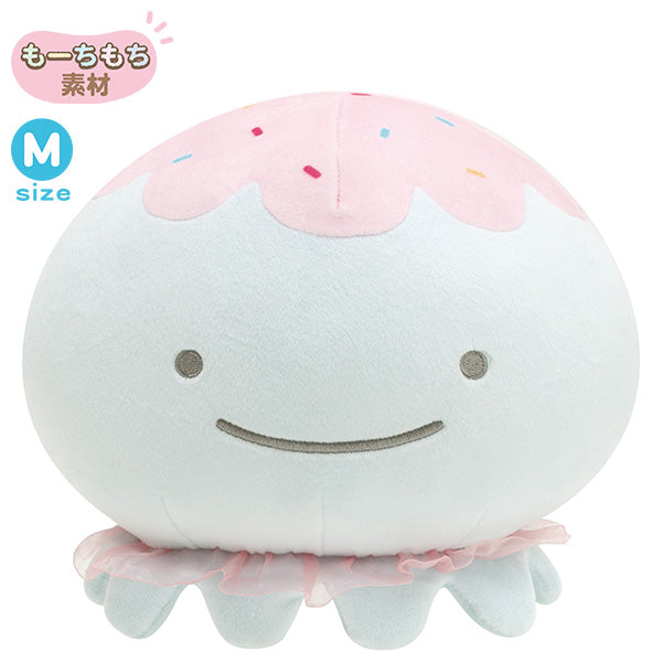 San-X Jinbesan Ice-kurage M size Plush Mochi Touching from 'JInbesan and Ice-kurage' Theme San-X Japan