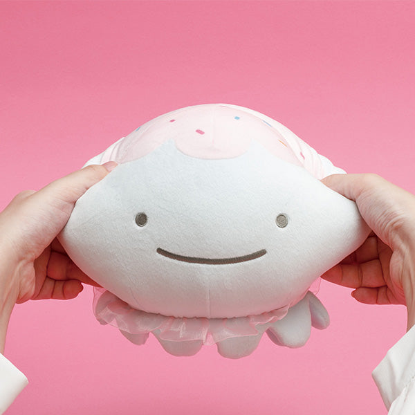 San-X Jinbesan Ice-kurage M size Plush Mochi Touching from 'JInbesan and Ice-kurage' Theme San-X Japan