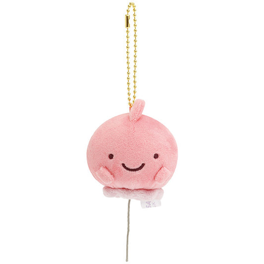 San-X Jinbesan Fusen-uo Plush Keychain from Jinbesan and Fusen-uo Theme San-X Japan