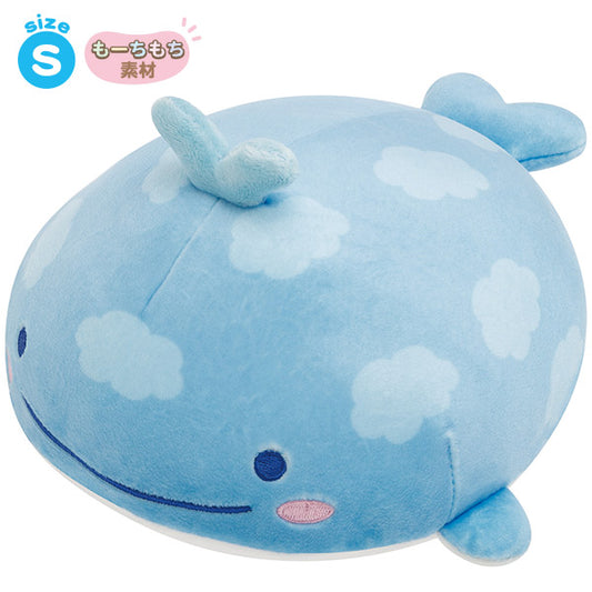 San-X Jinbesan Maigo-no Kokujira (Whale) Plush S size from Jinbesan and Fusen-uo Theme San-X Japan