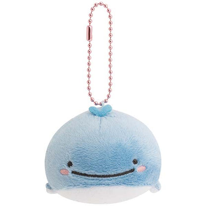 【In stock/ Early April, 2026】Jimbesan series Maigo-no Kokujira Plush Keychain MV71801 from San-X Japan