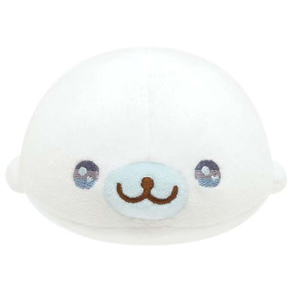 San-X Mamegoma Shirogoma Plush S size Super pochi touching from 'I Love Fuyo Fuyo' San-X Japan