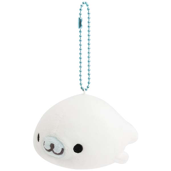 San-X Shirogoma Mamegoma Plush Keychain from Always Together theme