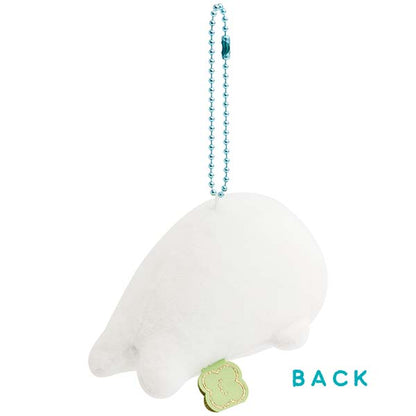San-X Shirogoma Mamegoma Plush Keychain from Always Together theme