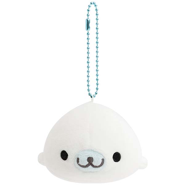 San-X Shirogoma Mamegoma Plush Keychain from Always Together theme