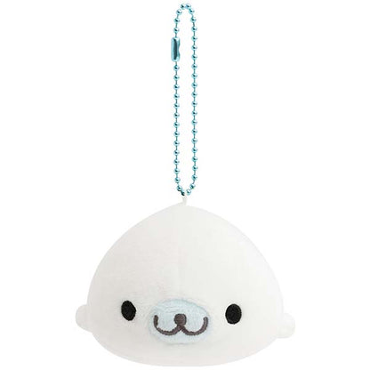 San-X Shirogoma Mamegoma Plush Keychain from Always Together theme