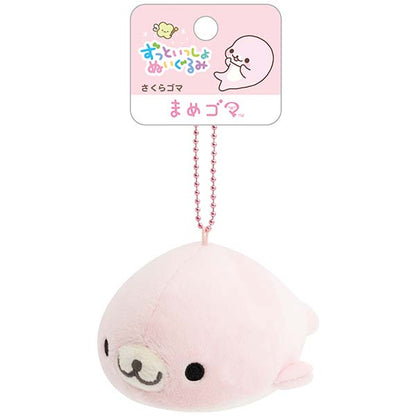 San-X Sakuragoma Mamegoma Plush Keychain from Always Together theme
