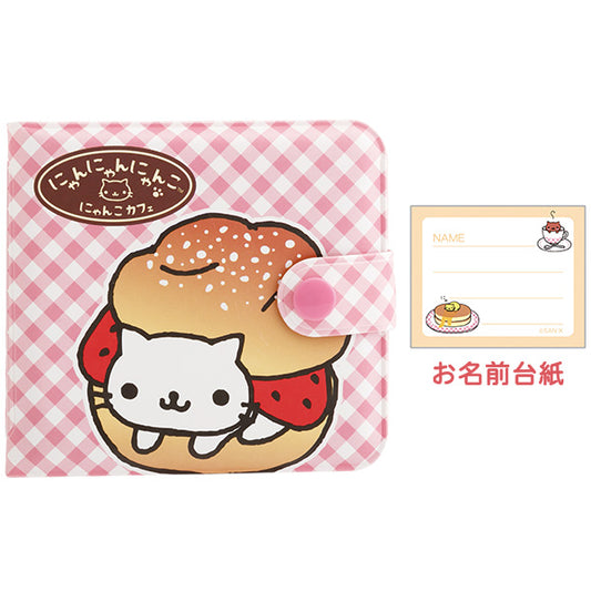 San-X Nyan Nyan Nyanko (cat) Mini Vinyl Wallet San-X Japan