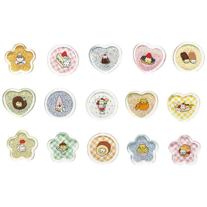 San-X Nyan Nyan Nyanko Seal Bits Acrylic Flake stickers San-X Japan