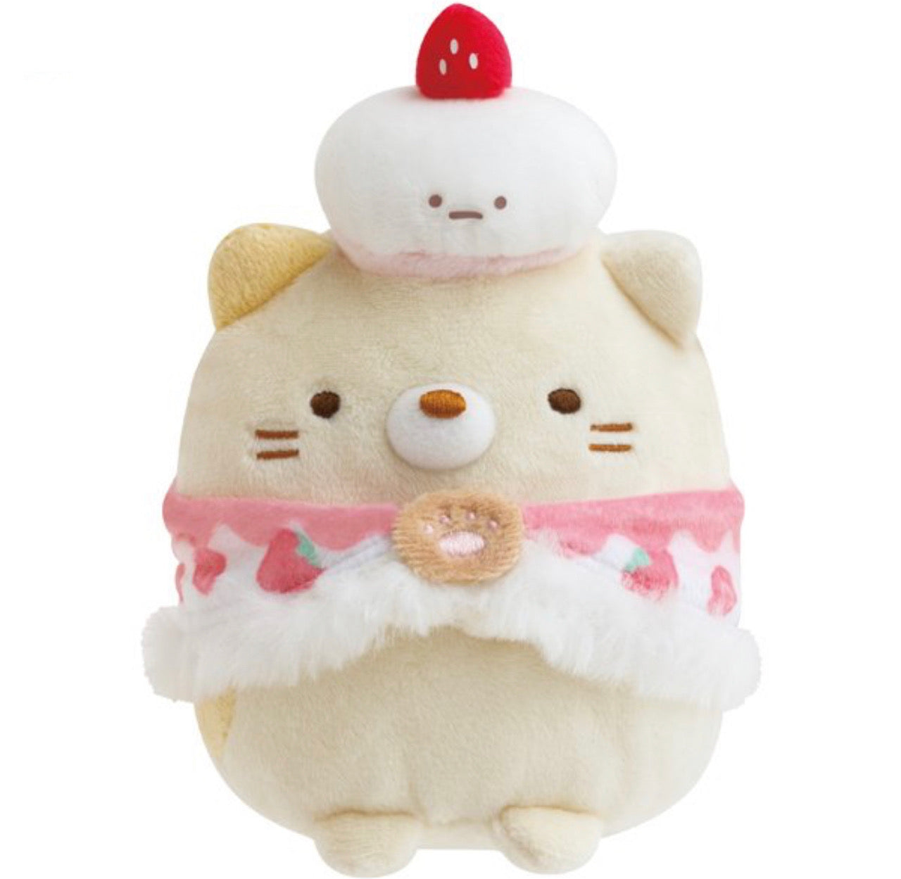 San-X Sumikko gurashi Atsumete Plush Neko/ Gray/ Tora Neko's Siblings and the Sweets Shop from San-X Japan
