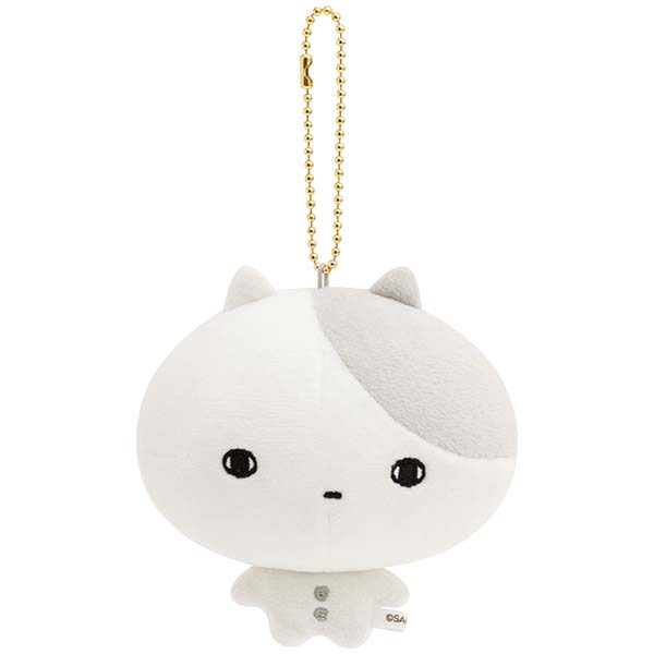 San-X Kyomu Kyomu Neco Plush Keychain New Character from San-X Japan