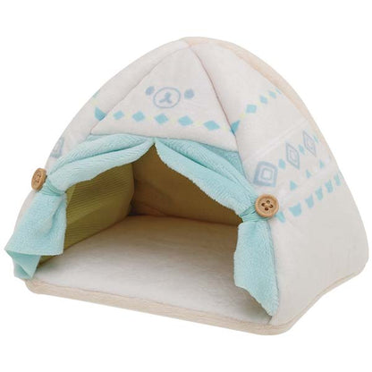 San-X Rilakkuma Plush set Limaited Edition Rilakkuma & Tent from 'Komorebi Champ with Rilakkuma' theme San-X Japan