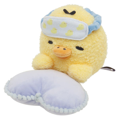 San-X Rilakkuma Sleeping Plush Kiiroitori from 'Relax with Rilakkuma at Night' theme San-X Japan