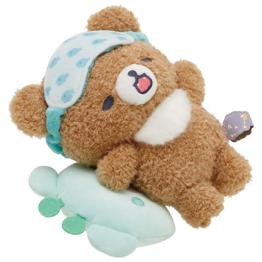 San-X Rilakkuma Sleeping Plush Chairoi Koguma from 'Relax with Rilakkuma at Night' theme San-X Japan