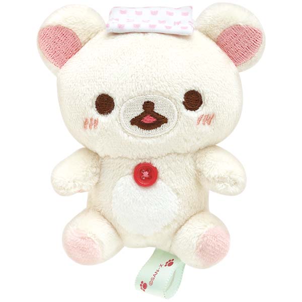 San-X Rilakkuma Tenori Plush Set Dango-no Yu from 'Neko Neko no Yu' theme Limited edition San-X Japan