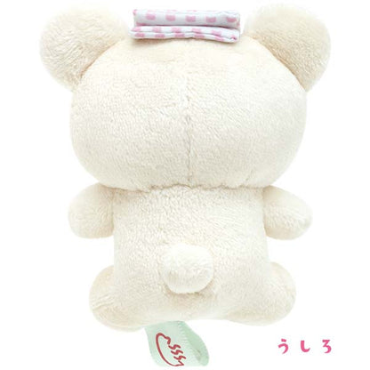 San-X Rilakkuma Tenori Plush Set Dango-no Yu from 'Neko Neko no Yu' theme Limited edition San-X Japan