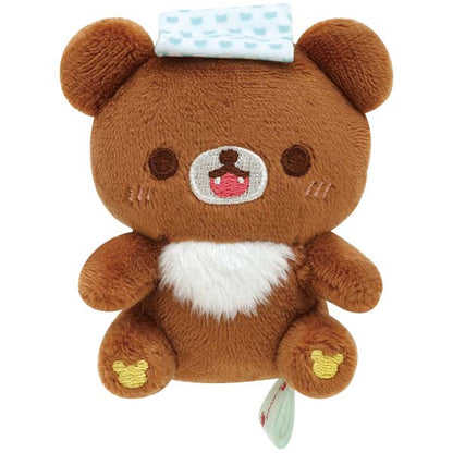 San-X Rilakkuma Tenori Plush Set Dango-no Yu from 'Neko Neko no Yu' theme Limited edition San-X Japan