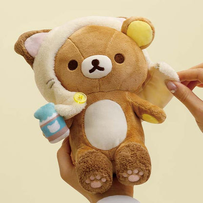 San-X Rilakkuma Plush from 'Neko Neko no Yu' Theme San-X Japan