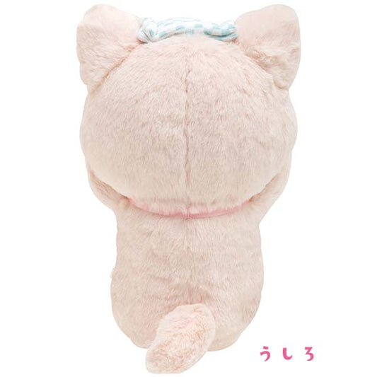 Rilakkuma Rilakkuma Oyunya Plush (Pink) Height 34cm approx from 'Neko Neko no Yu' Theme San-X Japan