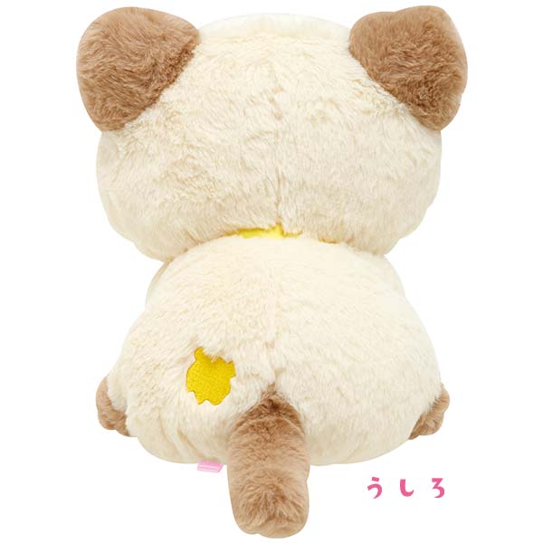 San-X Chairoi koguma Neko Plush from 'Neko Neko no Yu' Theme San-X Japan