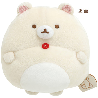 San-X Rilakkuma S size Plush Pom Poko Kyomugurumi series San-X Japan