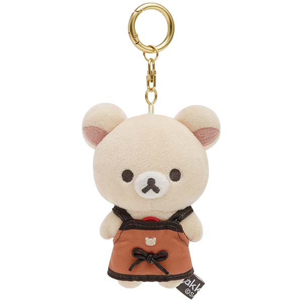 San-X Korilakkuma Plush Keychain from 'Basic Rilakkuma Home Cafe' Theme San-X Japan
