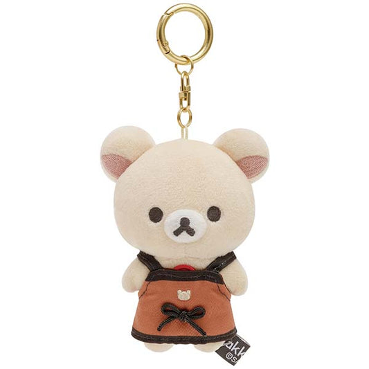 San-X Korilakkuma Plush Keychain from 'Basic Rilakkuma Home Cafe' Theme San-X Japan