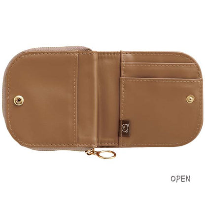 San-X Rilakkuma Compact Wallet with Sagara-Embroidery Rilakkuma San-X Japan