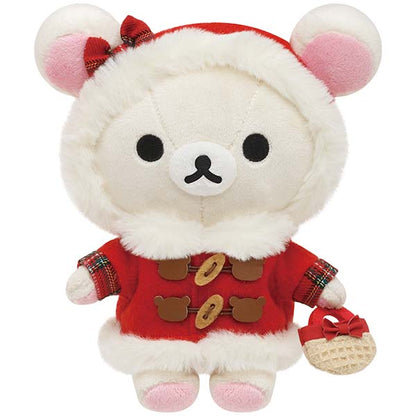 San-X Rilakkuma Plush Christmas Holiday Theme 🎄Rilakkuma, Korilakkuma, Kiiroitori and Chairoi koguma 2023 San-X Japan