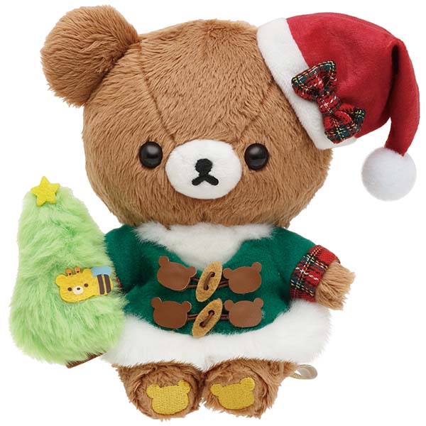 San-X Rilakkuma Plush Christmas Holiday Theme 🎄Rilakkuma, Korilakkuma, Kiiroitori and Chairoi koguma 2023 San-X Japan