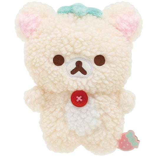 San-X Korilakkuma Plush Case Pouch from 'Korilakkuma's Strawberry Day!' Theme San-X Japan