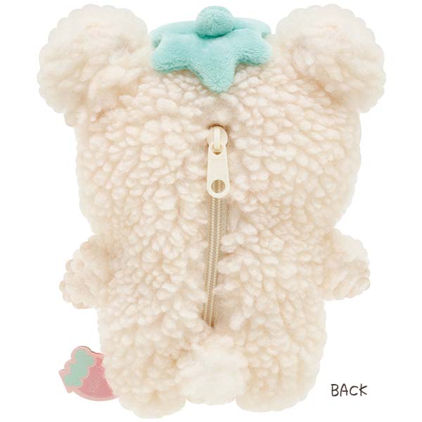 San-X Korilakkuma Plush Case Pouch from 'Korilakkuma's Strawberry Day!' Theme San-X Japan