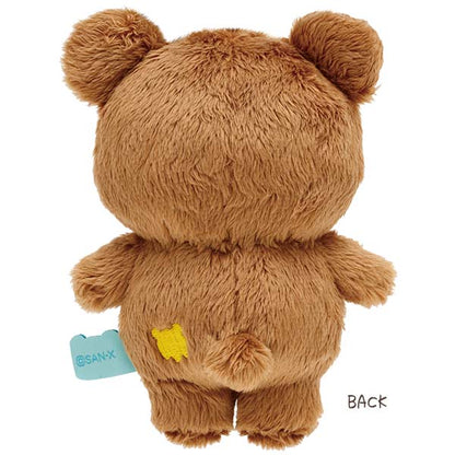 San-X Rilakkuma Chairoi koguma Plush Keychain from Minna-de Mampuku MakuMaku Theme San-X Japan