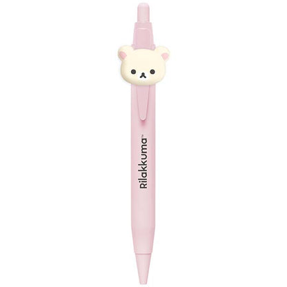 San-X Korilakkuma Face Ball Point Pen from Basic Favorite Things Rilakkuma Theme San-X Japan