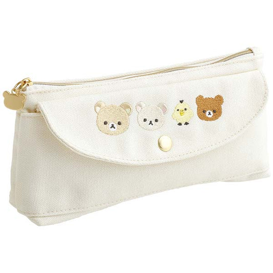 Rilakkuma Pencil Case Pouch from Basic Rilakkuma Favorite Things Theme San-X Japan