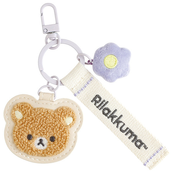 San-X Rilakkuma Keychain from Basic Rilakkuma Flower Theme San-X Japan