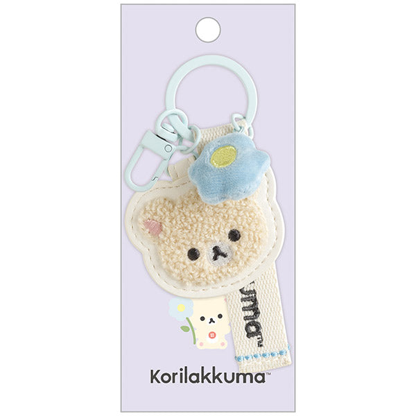 San-X Korilakkuma Keychain from Basic Rilakkuma Flower Theme San-X Japan