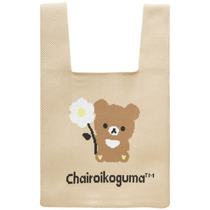 San-X Chairoi koguma Knit bag San-X Japan