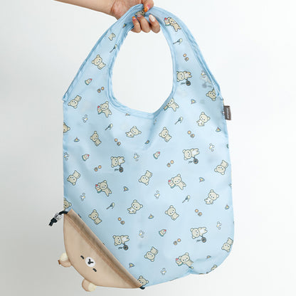 San-X Rilakkuma ’ecoron' Foldable Shopping Bag Eco Bag Rilakkuma Series San-X Japan
