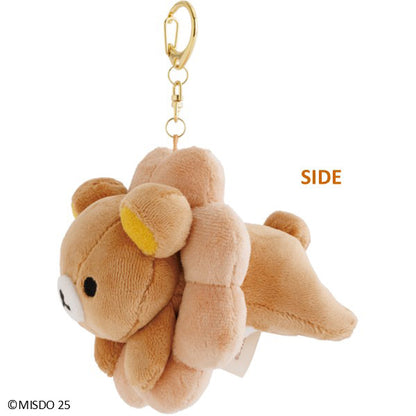 San-X Rilakkuma Rilakkuma Plush Keychain from mister donut theme San-X Japan