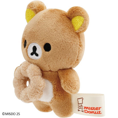 San-X Rilakkuma Tenori Plush Rilakkuma/ Korilakkuma/ Kiiroitori/ Chairoi koguma from mister donut theme San-X Japan