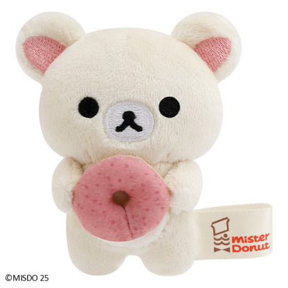 San-X Rilakkuma Tenori Plush Rilakkuma/ Korilakkuma/ Kiiroitori/ Chairoi koguma from mister donut theme San-X Japan