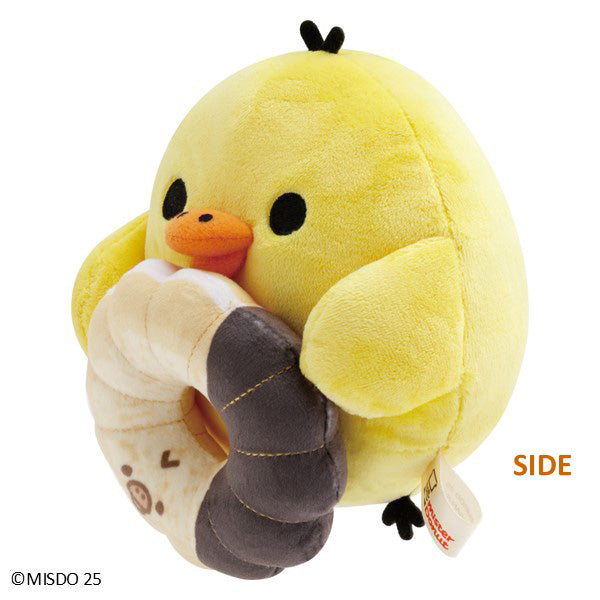 San-X Kiiroikotori Donut MakuMaku Plush Cruller Donut from mister donut theme San-X Japan