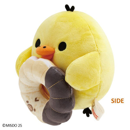 San-X Kiiroikotori Donut MakuMaku Plush Cruller Donut from mister donut theme San-X Japan
