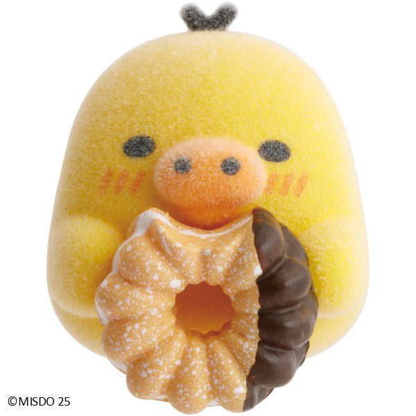 San-X Rilakkuma Petit Collection Kiiroitori Pondy Crueller Ring Donut from mister donut theme San-X Japan