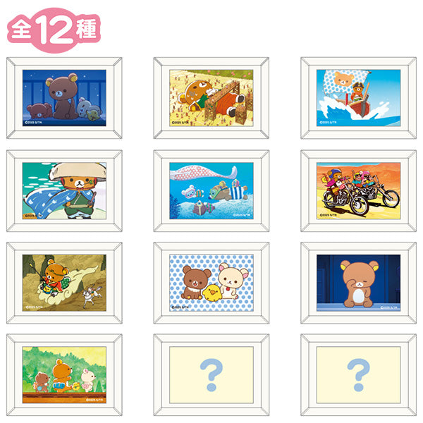 San-X Rilakkuma Flachara Magnet San-X Japan