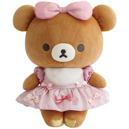 San-X Chairoi koguma M size Plush Makeup Rilakkuma theme from San-X Japan