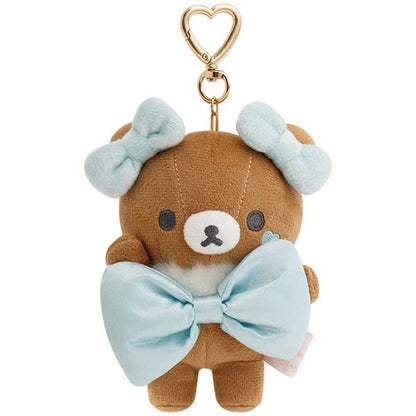 San-X Chairoi koguma Plush Keychain Limited edition Makeup Rilakkuma theme San-X Japan from San-X Japan